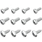 PRIME AVE Stainless Steel License Plate Screws for License Plates, Frames & Covers - Rust Proof Car Tag Screws for Front & Rear - Licence Plate Screw Set Compatible with Honda & Acura