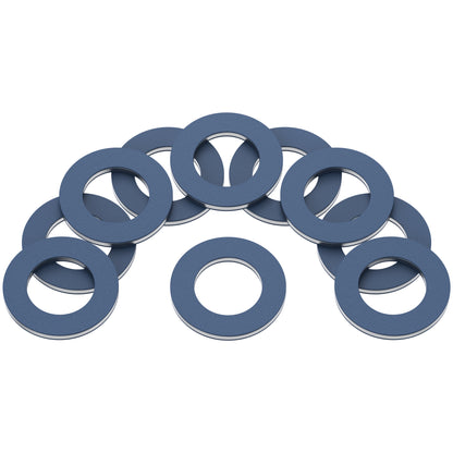 Prime Ave 12mm Aluminum Oil Drain Plug Washer Gaskets Compatible with Toyota Lexus Scion Part# 90430-12031 (Pack of 10)