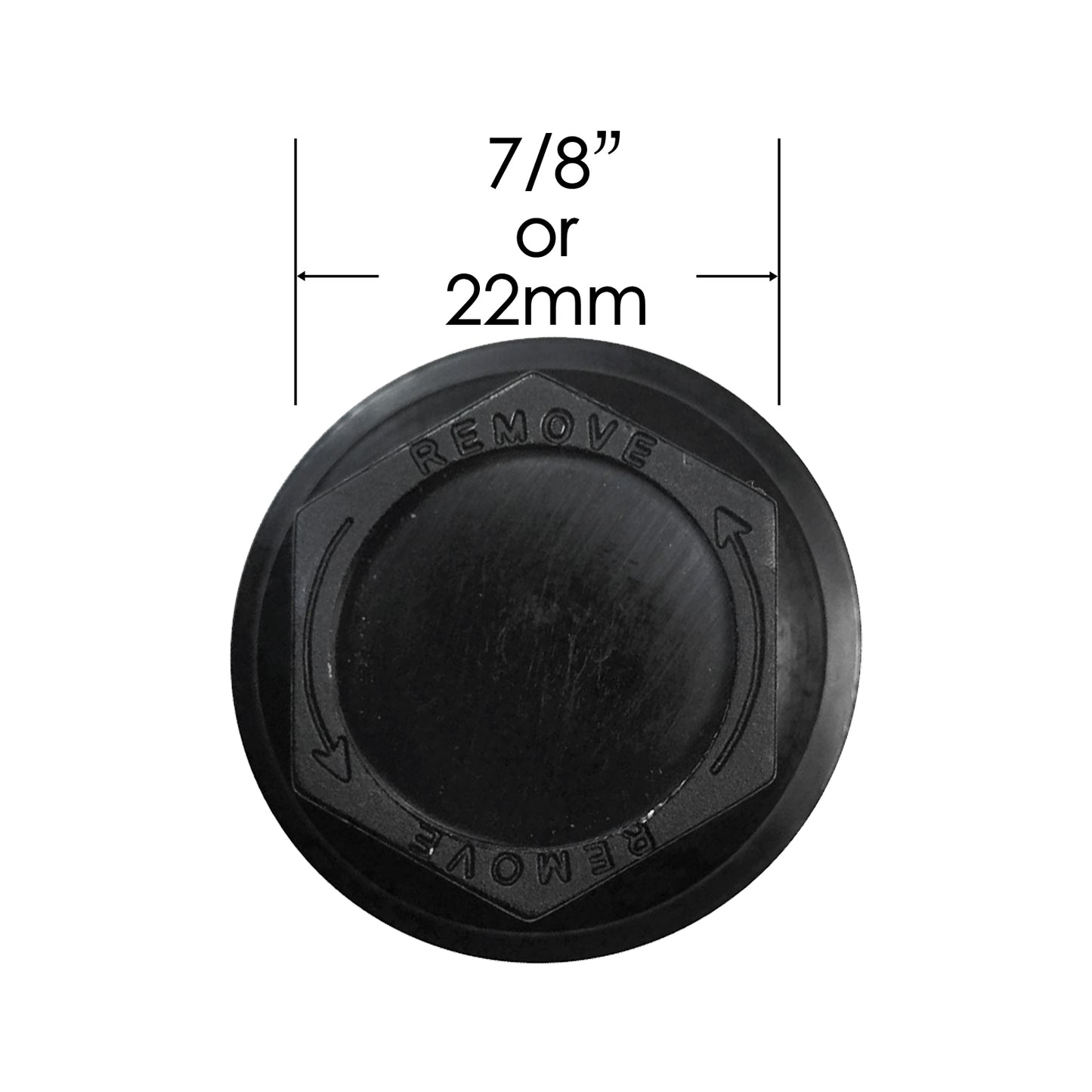 Prime Ave Black Wheel Nut Cap Covers for Chevrolet GMC Part# 15646250 (6 Pack)